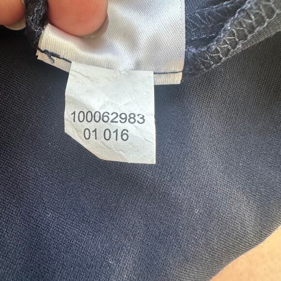 Brooks Brothers Womens Navy Blue Short Sleeve V-Neck Midi Dress Size 2 - Picture 11 of 12